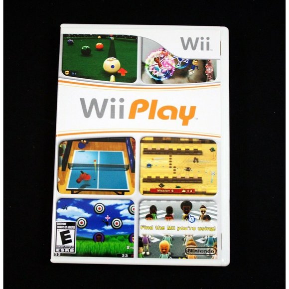 Nintendo Video Games & Consoles Wii Play Game Nintendo Wii Games